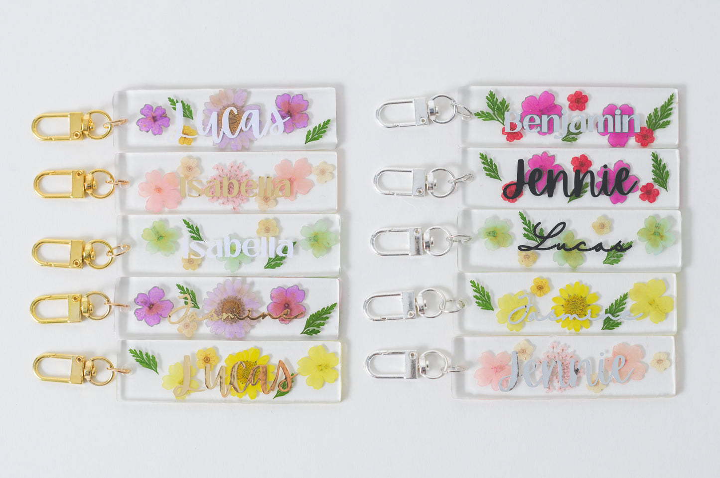 Dainty Dreams Resin Keychain