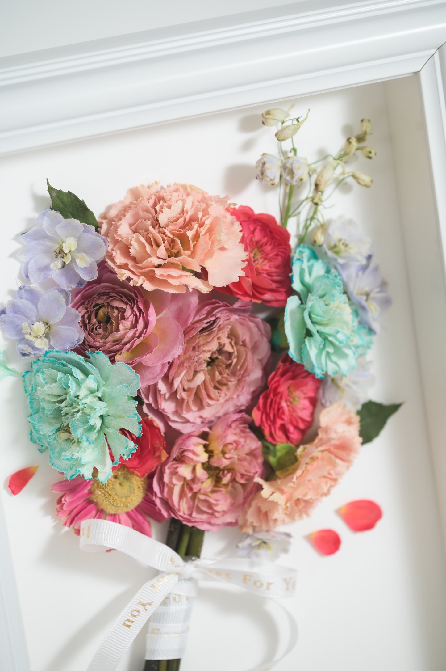 Wedding Bouquet A4 Frame