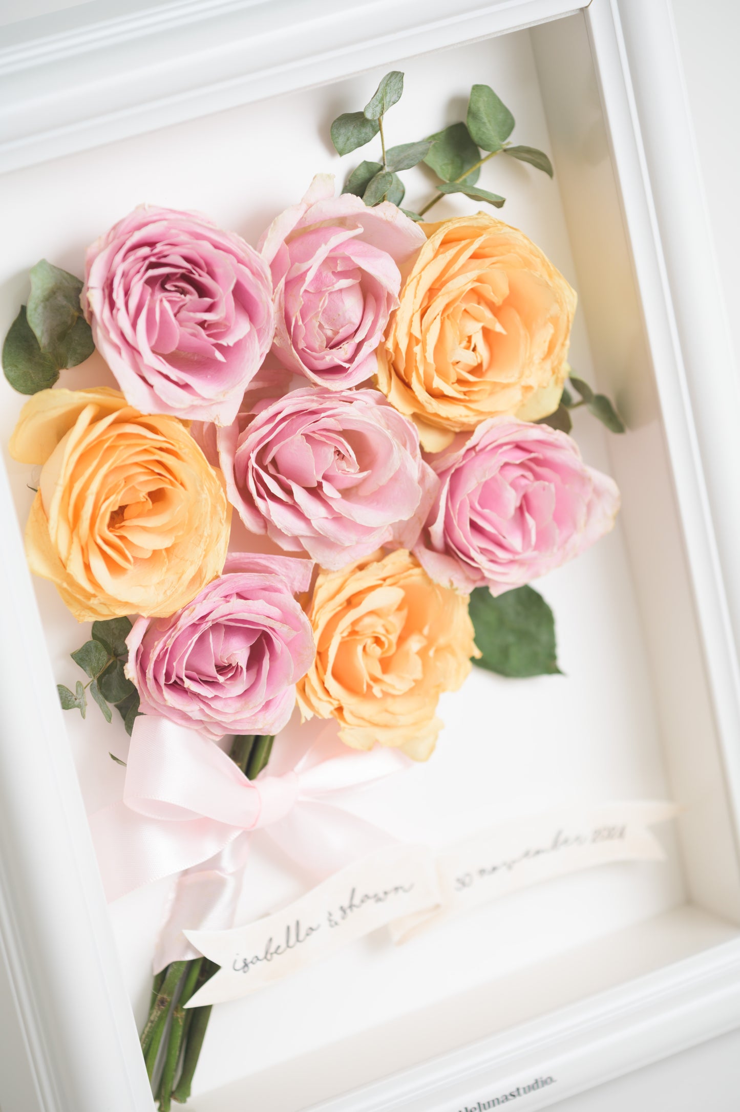Wedding Bouquet A4 Frame