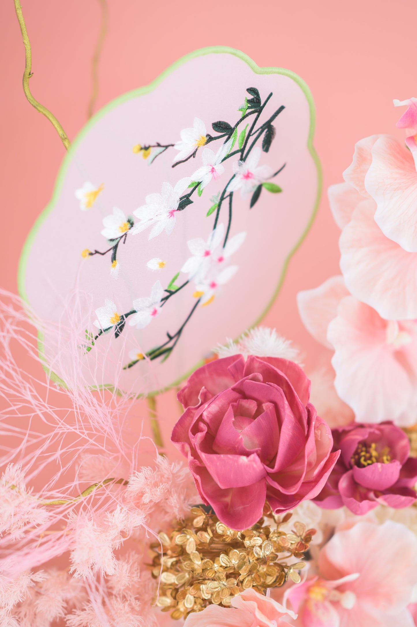 喜庆花开 Joyful Blooms (Pink)