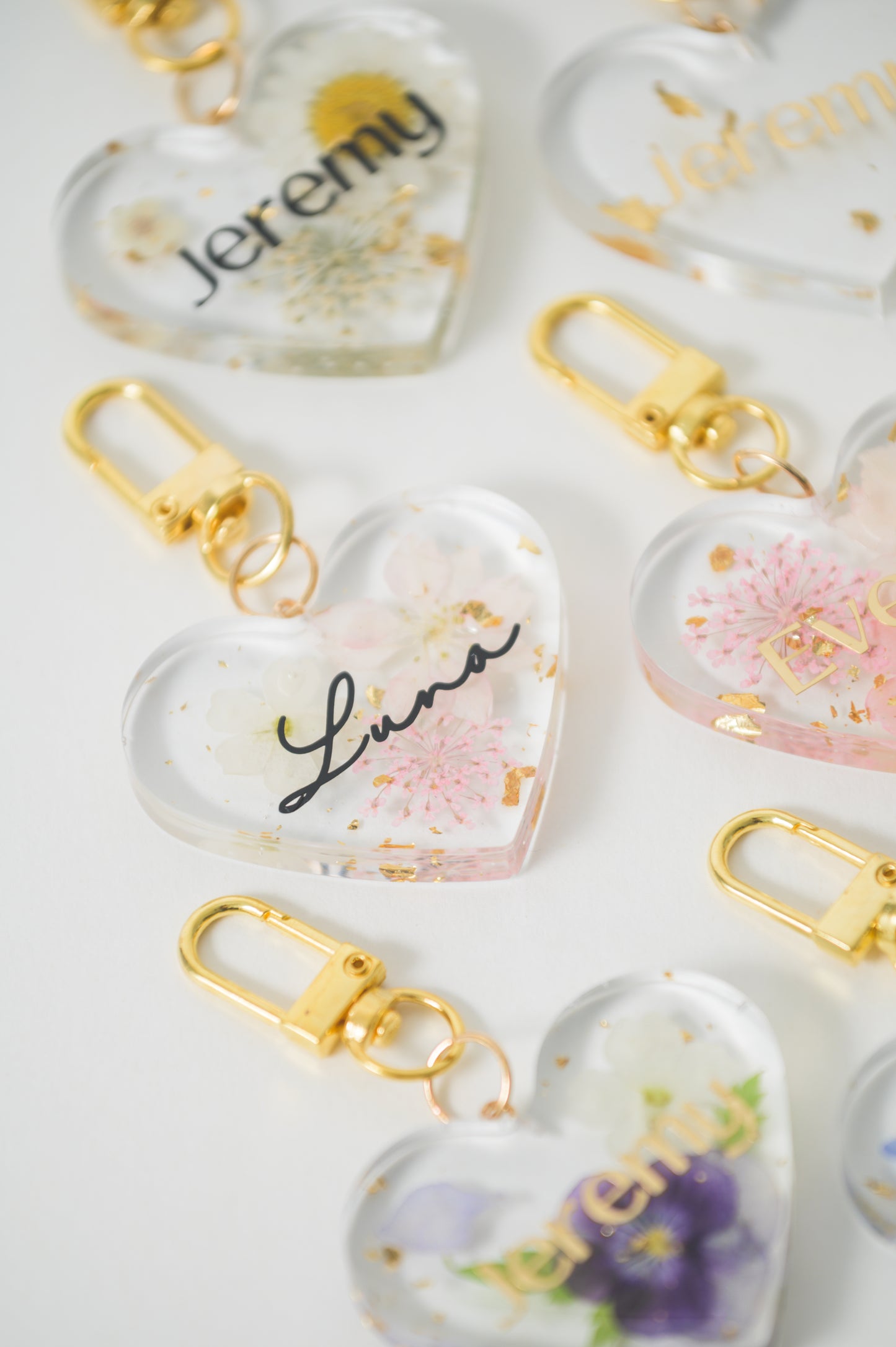 Sweetheart Resin Keychain