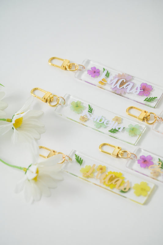 Dainty Dreams Resin Keychain