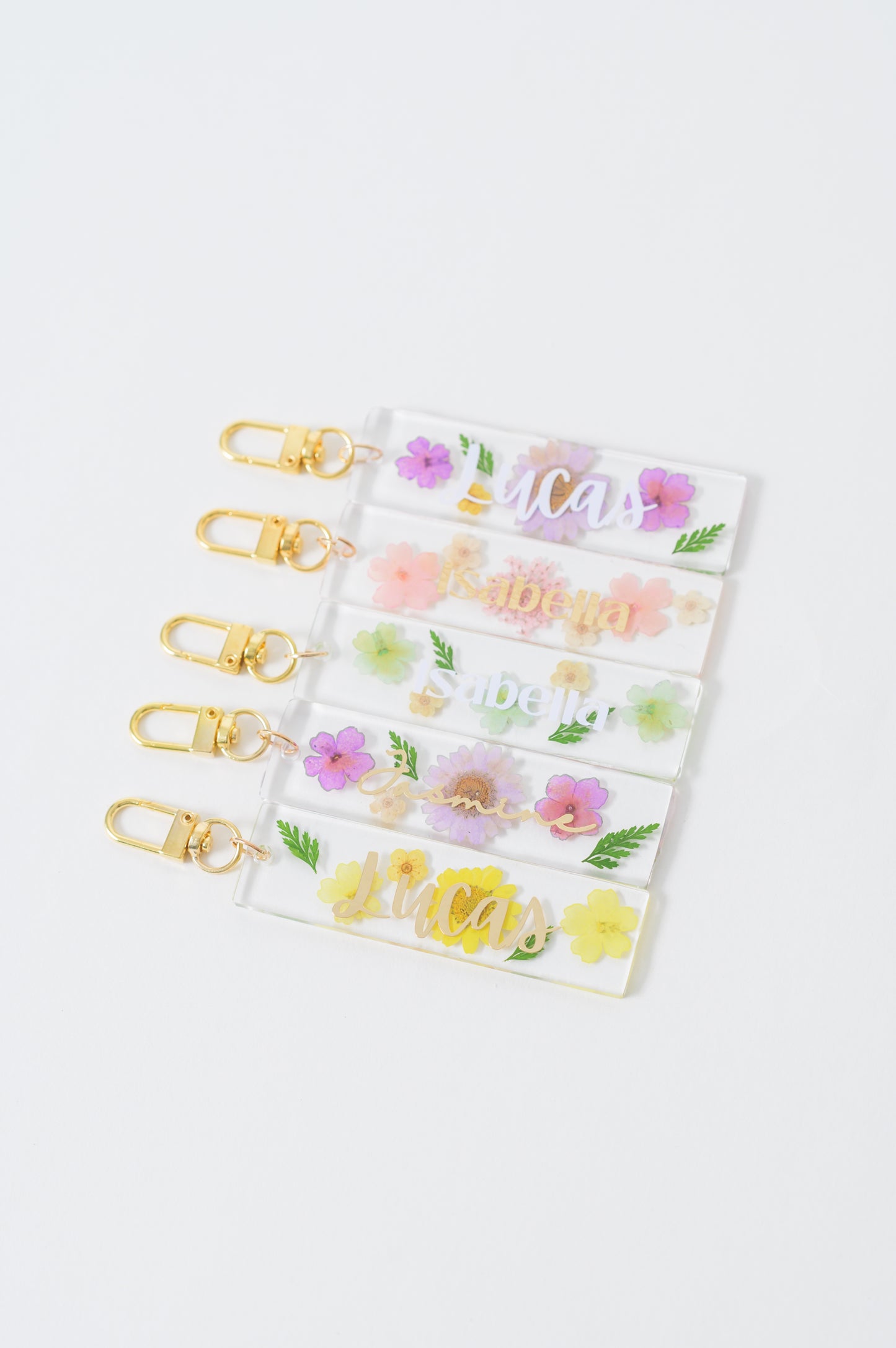 Dainty Dreams Resin Keychain