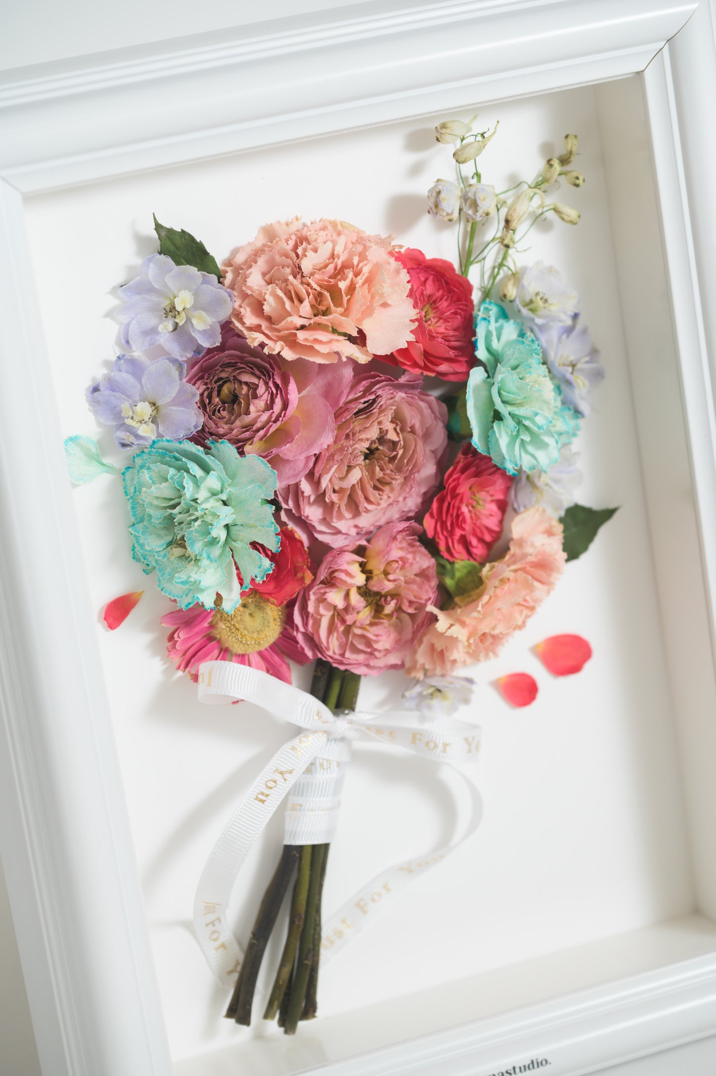 Wedding Bouquet A4 Frame