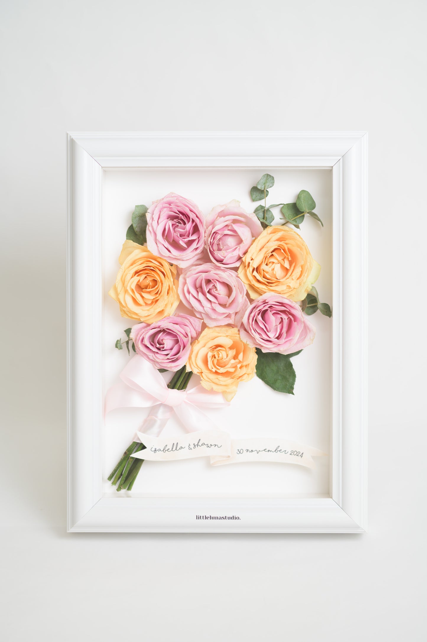 Wedding Bouquet A4 Frame